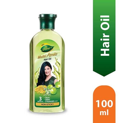 Dabur Methi Amla Non-Sticky Hair Oil