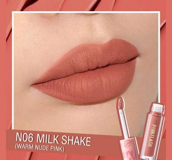 L01 - PINKFLASH Melting Matte Waterproof Lipcream (2.5ml)