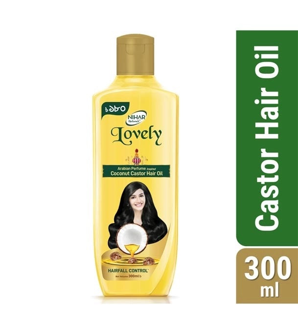 Nihar Lovely Coconut Castor Hair Oil