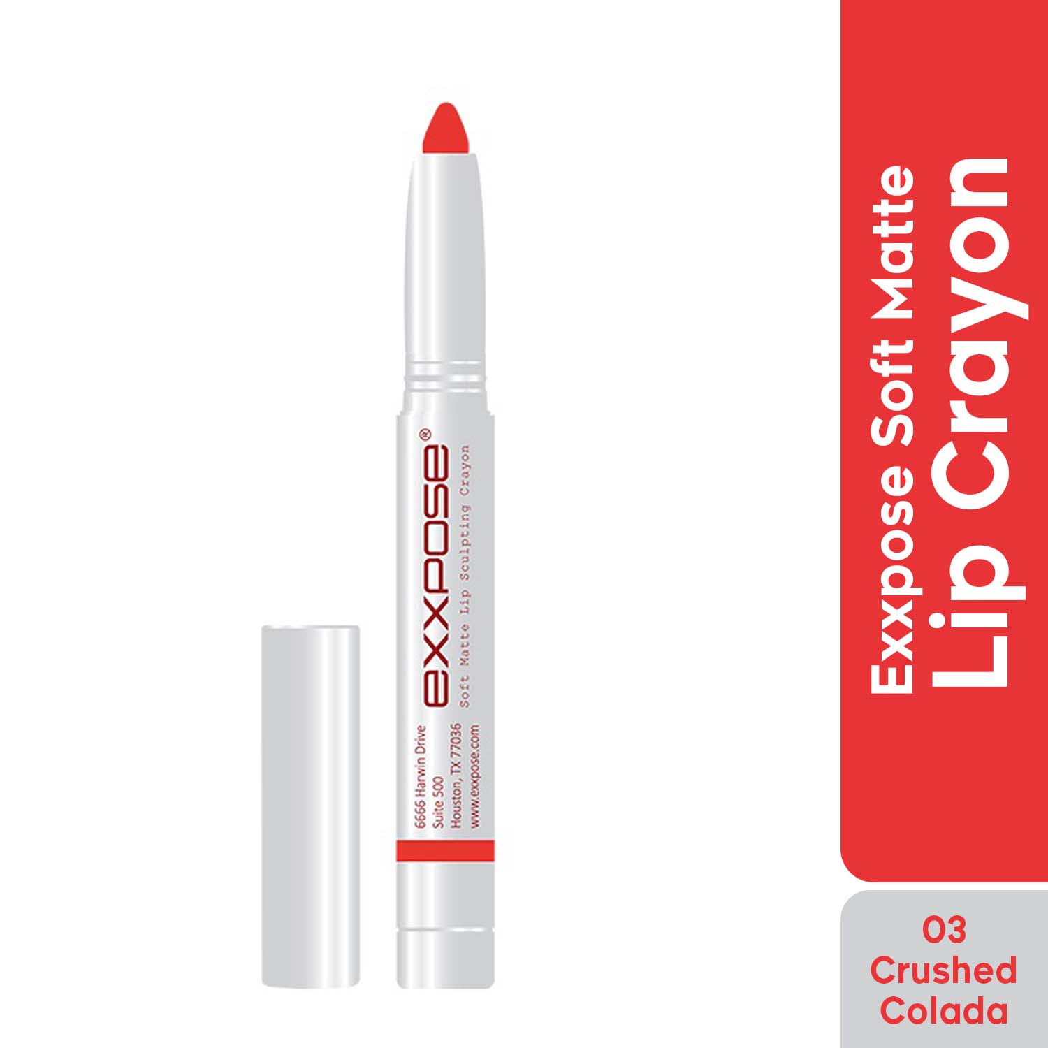 Exxpose Soft Matte Lip Sculpting Crayon (1.4gm)