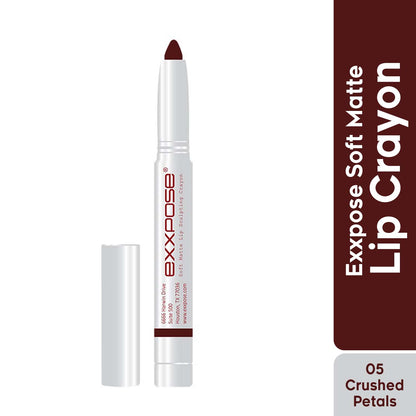 Exxpose Soft Matte Lip Sculpting Crayon (1.4gm)