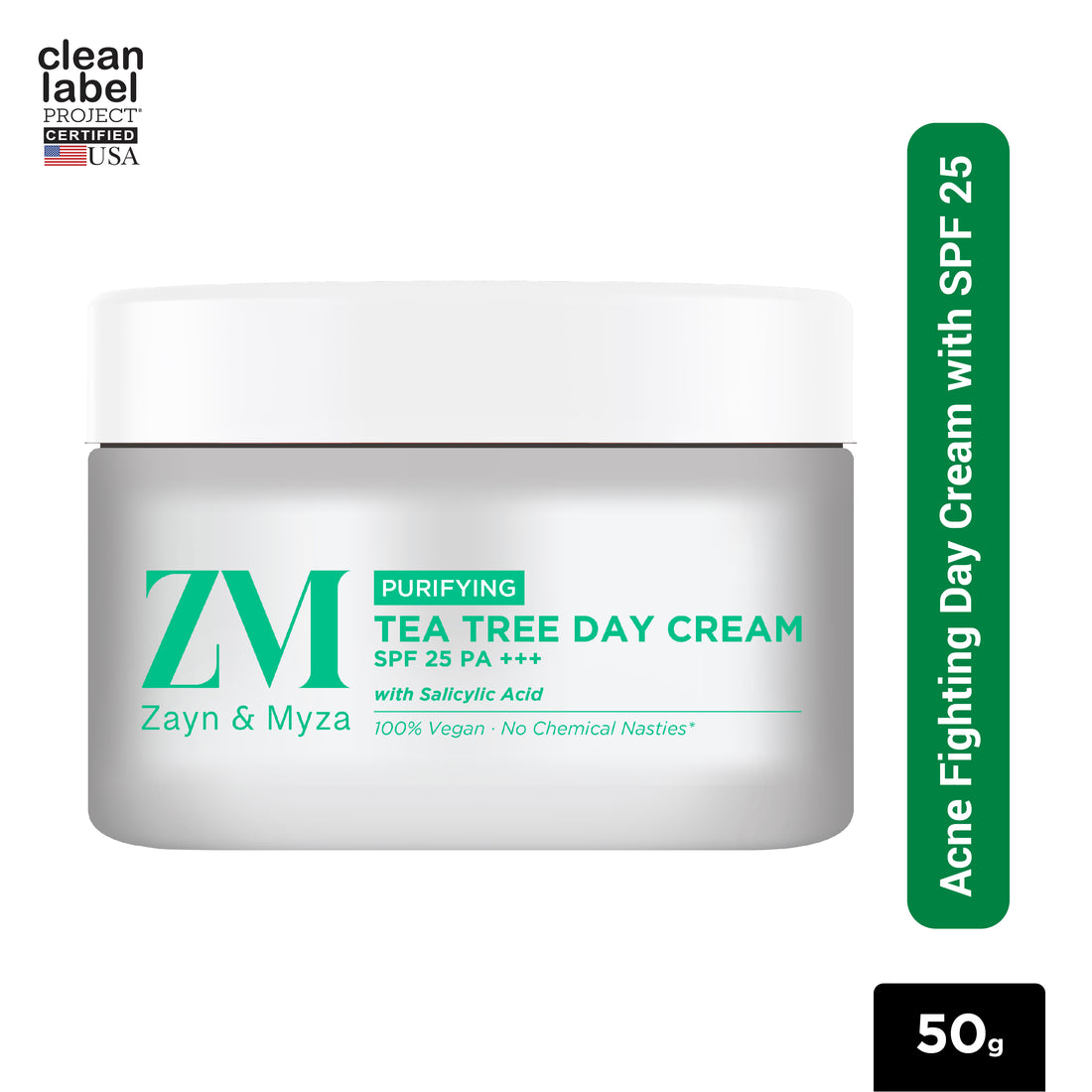 Zayn &amp; Myza Tea Tree Day Cream with SPF 25 (50g)