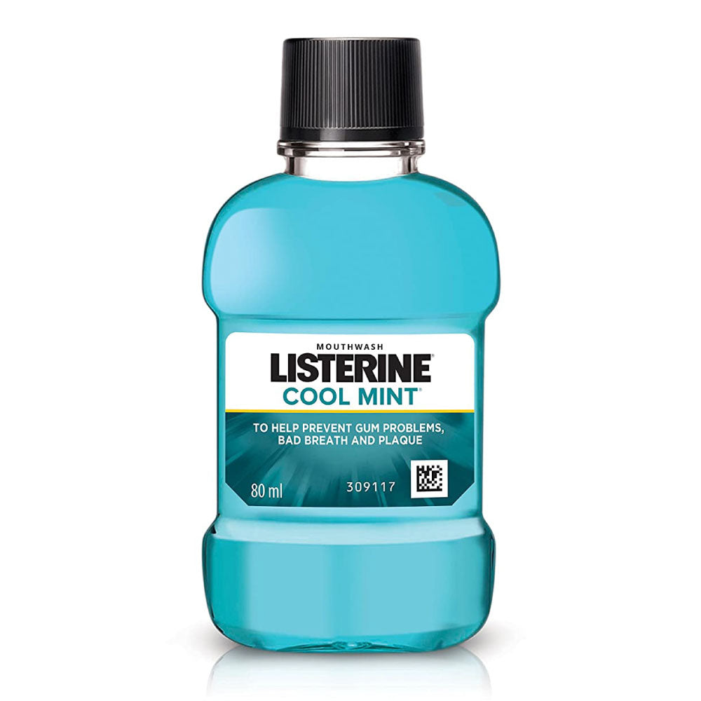 Listerine Cool Mint Liquid Mouthwash (80ml)