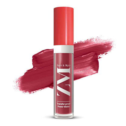 Zayn &amp; Myza Transfer-proof Power Matte Liquid Lip Color (6g)