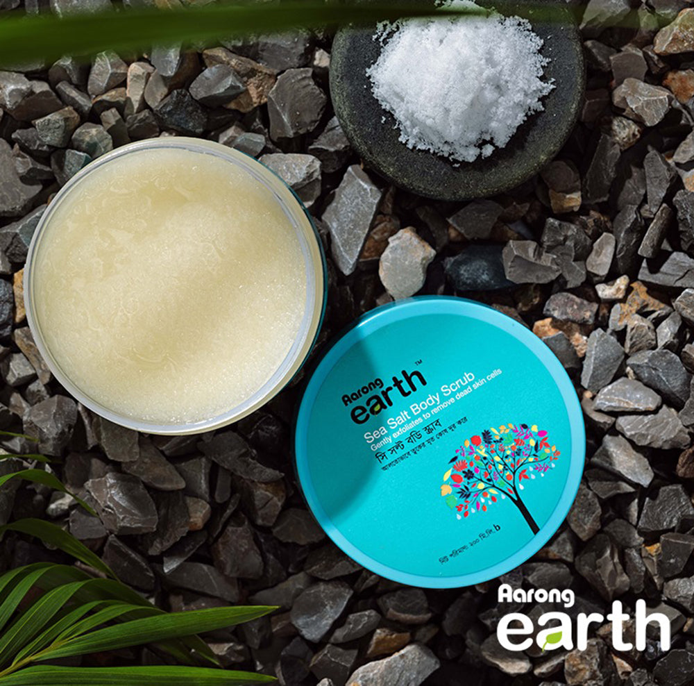 Aarong Earth Sea Salt Body Scrub (200ml)