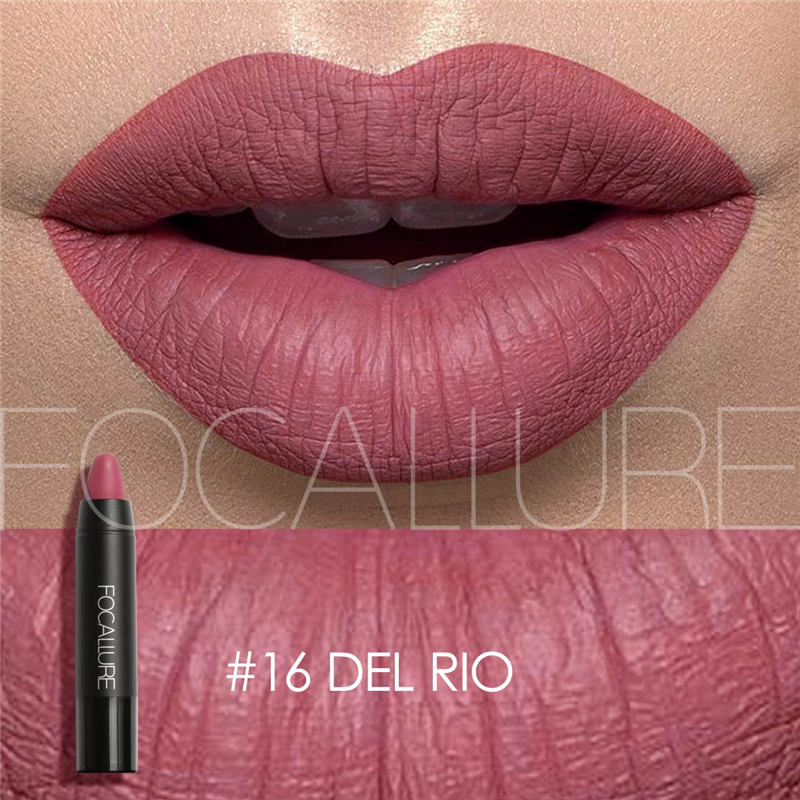 FA 22 - Focallure Matte Lips Crayon Lipstick (6gm)