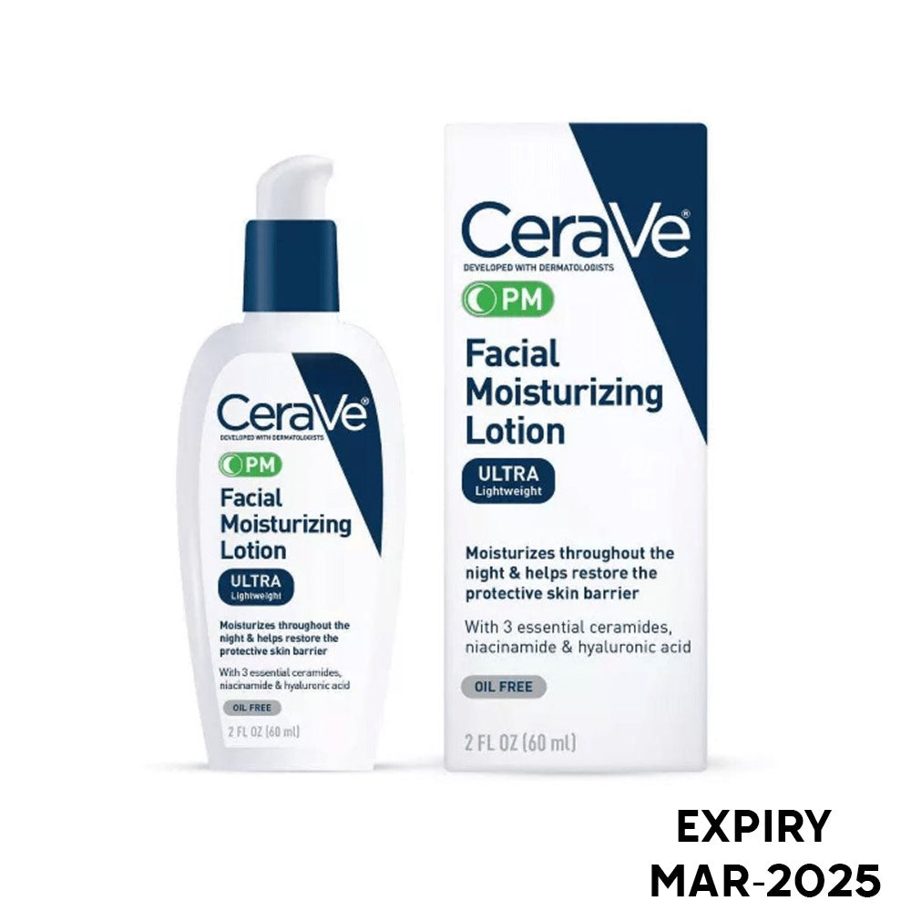 CeraVe PM Facial Moisturizing Lotion (60ml)