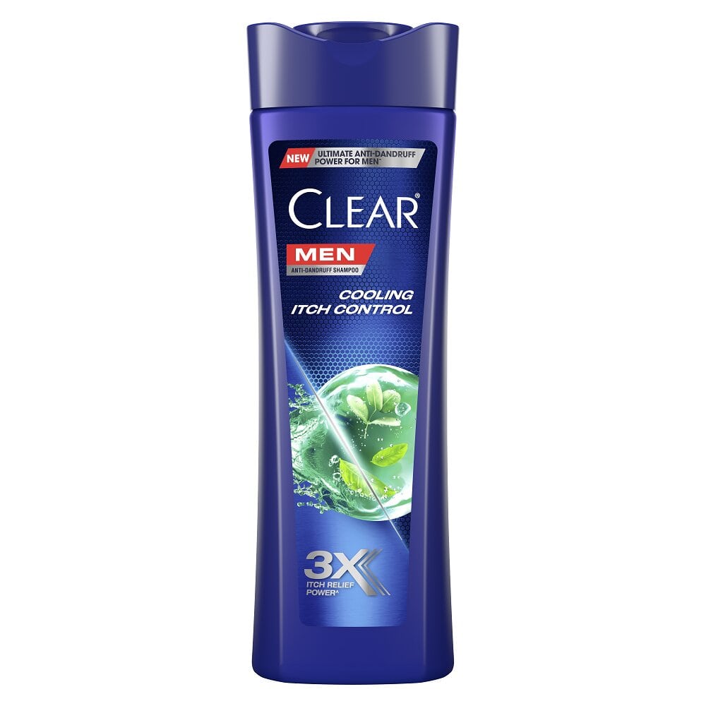 Clear Men Cooling Itch Control Anti-Dandruff Shampoo 315ml (Unilever Original)