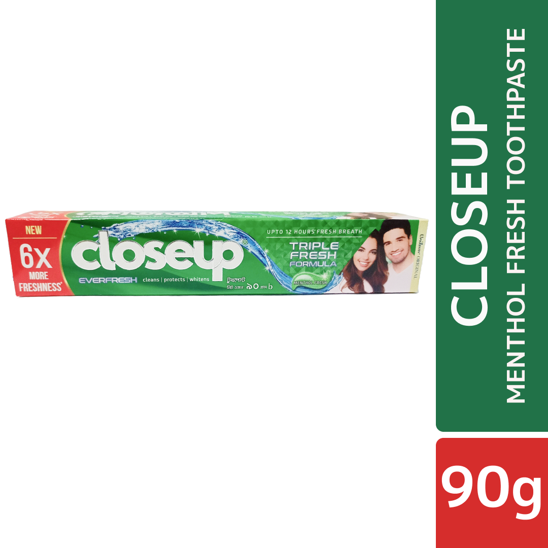 Closeup Toothpaste Menthol Fresh