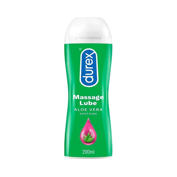 Durex Massage Lube Gel with Soothing Aloe Vera (200ml)