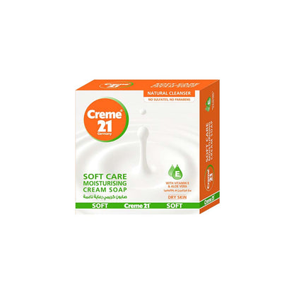 Creme 21 Soft Care Moisturizng Cream Soap (100gm)