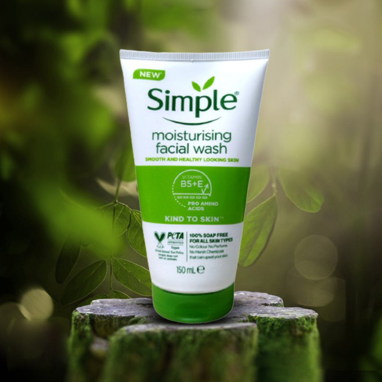 Simple Kind To Skin Moisturising Facial Wash (150ml)