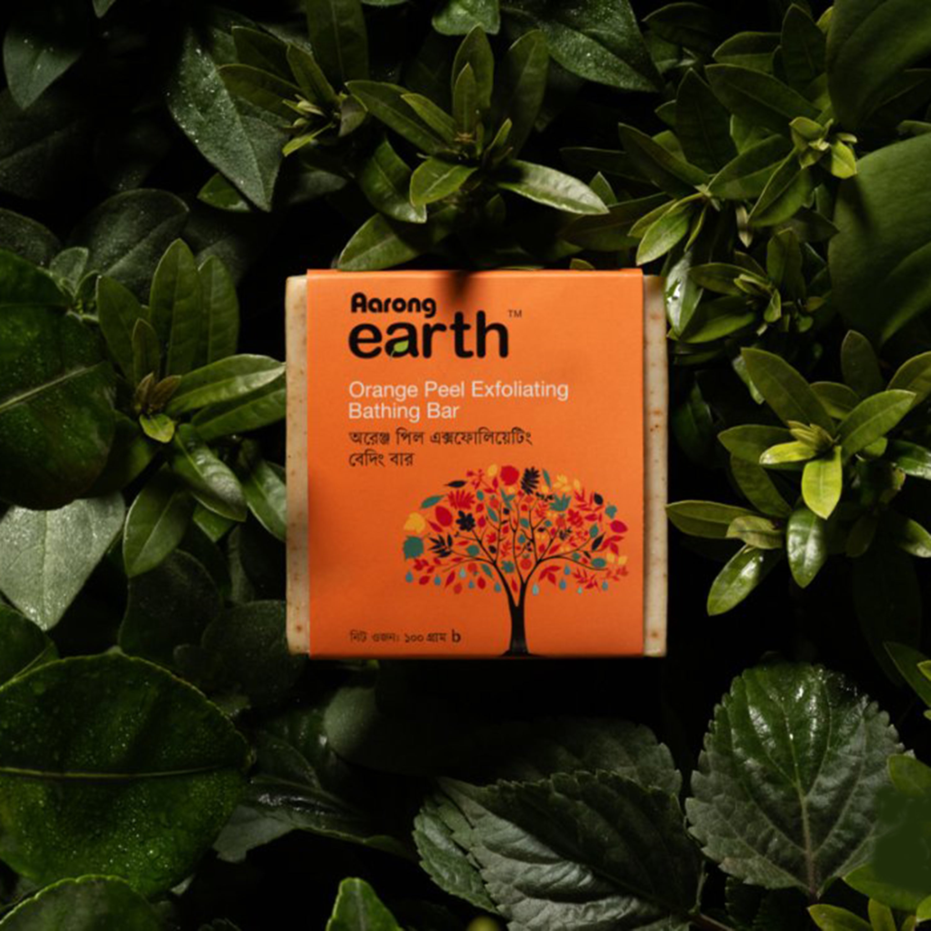 Aarong Earth Orange Peel Exfoliating Bathing Bar (100gm)