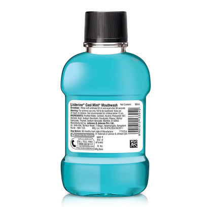 Listerine Cool Mint Liquid Mouthwash (80ml)