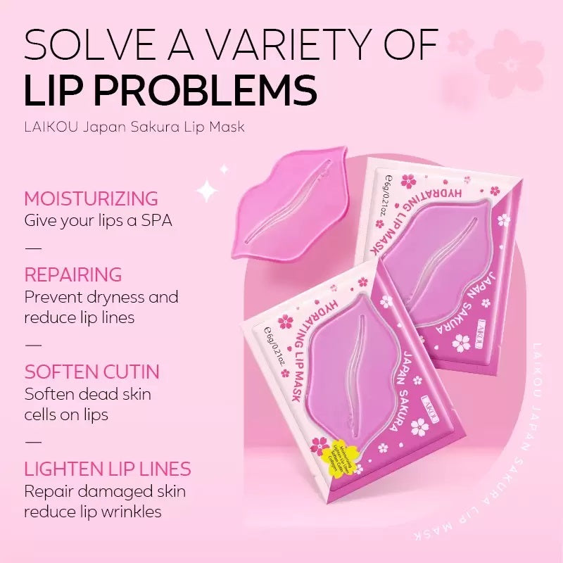 Laikou Japan Sakura Hydrating Lip Mask (6gm)