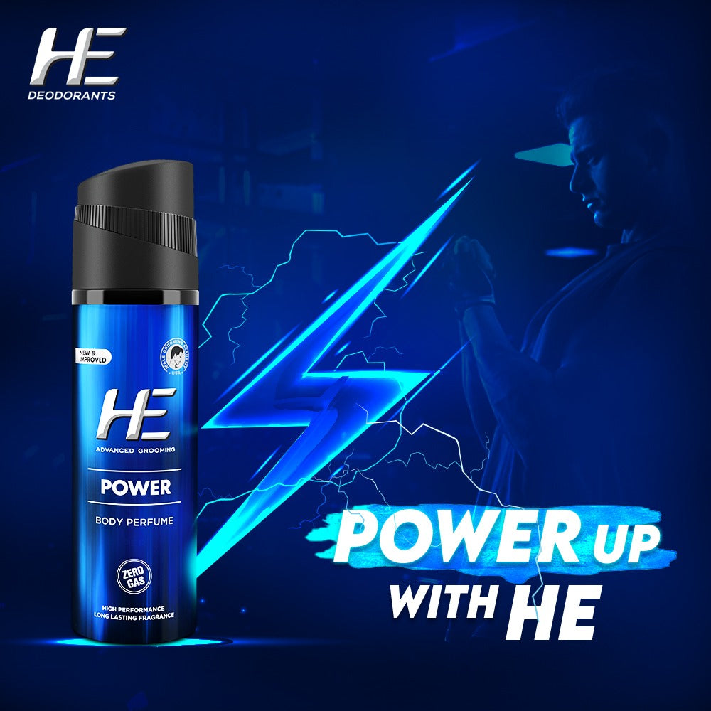 HE Advanced Grooming Body Perfume - Power (120ml)