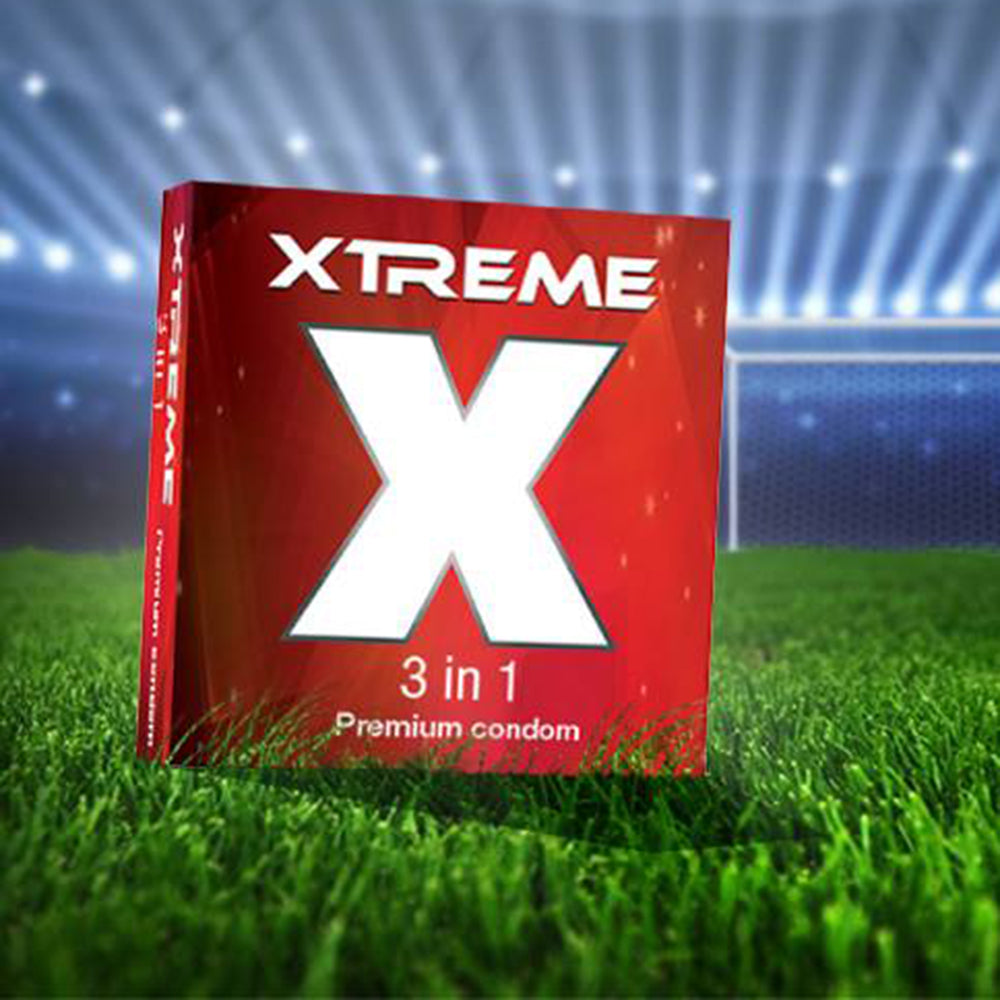 Xtreme 3 in 1 Condom 3 piece