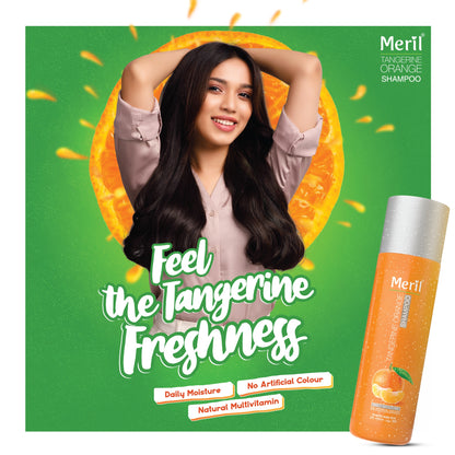 Meril Tangerine Orange Shampoo (250ml)