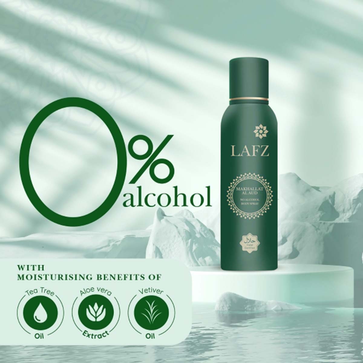 Lafz No Alcohol Perfume (160ml) - Makhallat Al Aud