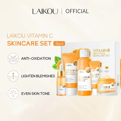 Laikou Vitamin C Skin Care Set (5Pcs)