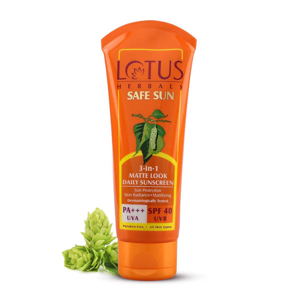 Lotus Herbals Matte-Look Sunblock Spf-40