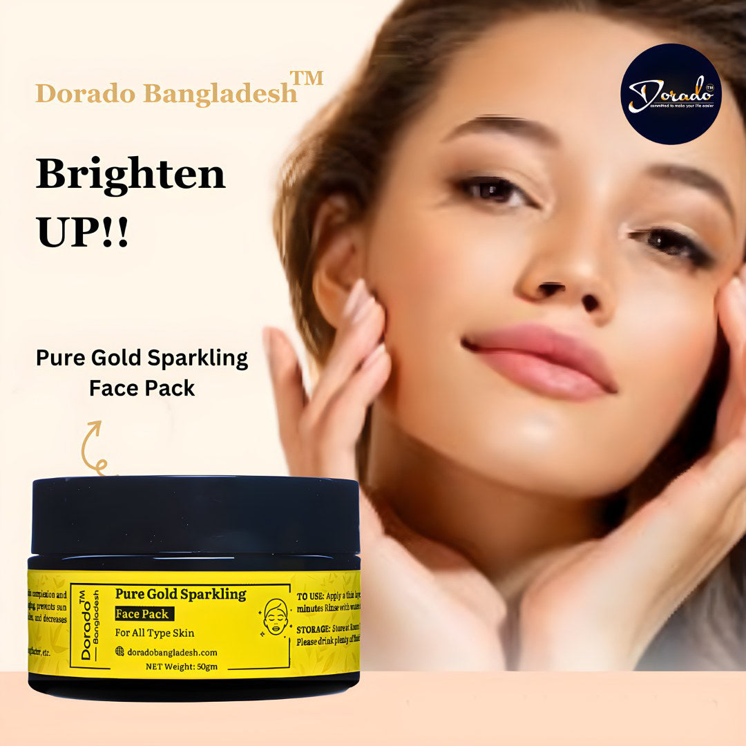 Dorado Pure Gold Sparkling Face Pack (50gm)