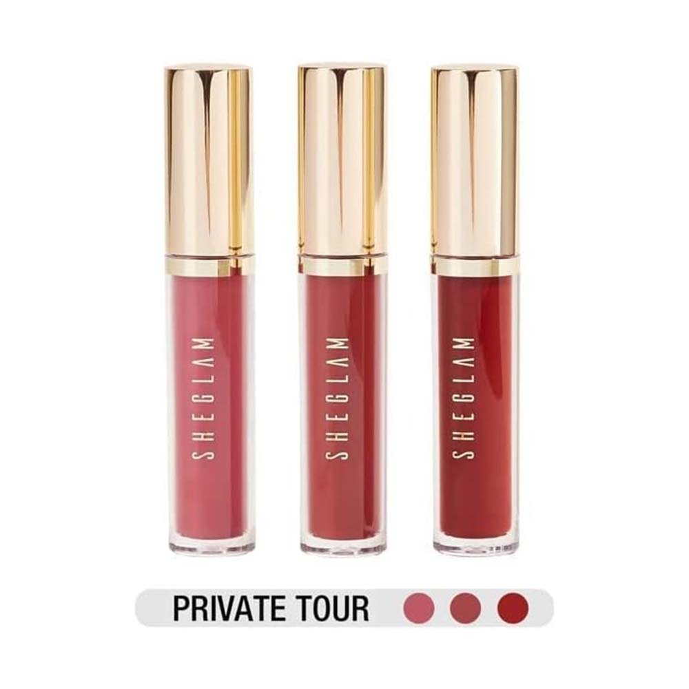 SHEGLAM Matte Allure Mini Liquid Lipstick Set (2.3ml)