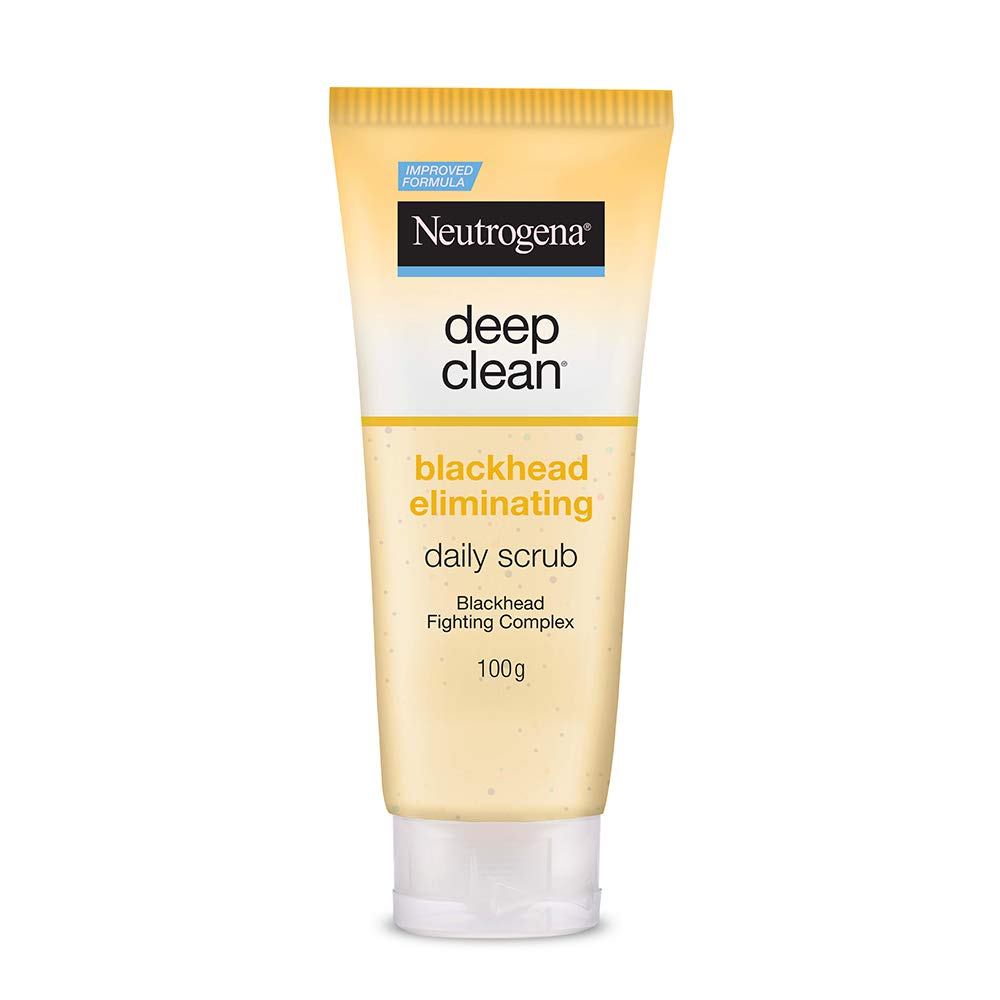 Neutrogena Deep Clean Scrub Blackhead Eliminating Daily Scrub (100gm)