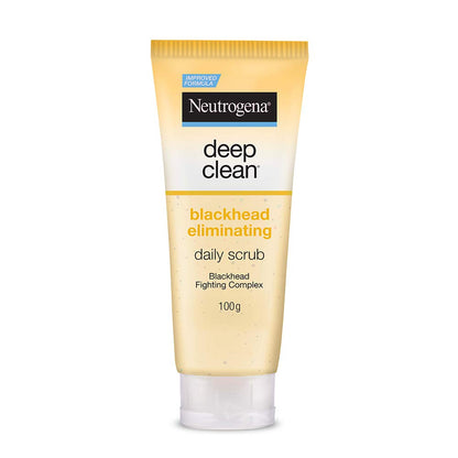 Neutrogena Deep Clean Scrub Blackhead Eliminating Daily Scrub (100gm)