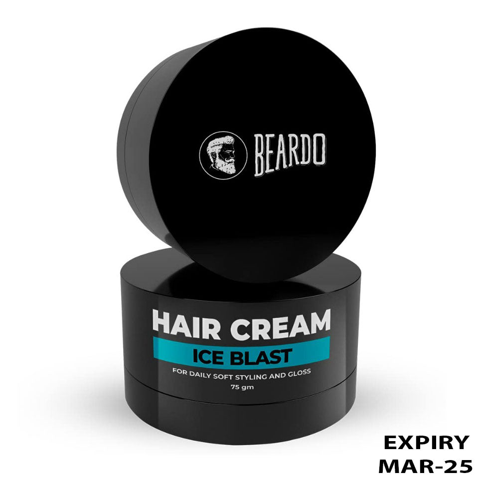 Beardo Ice Blast Hair Cream For Men (75gm)