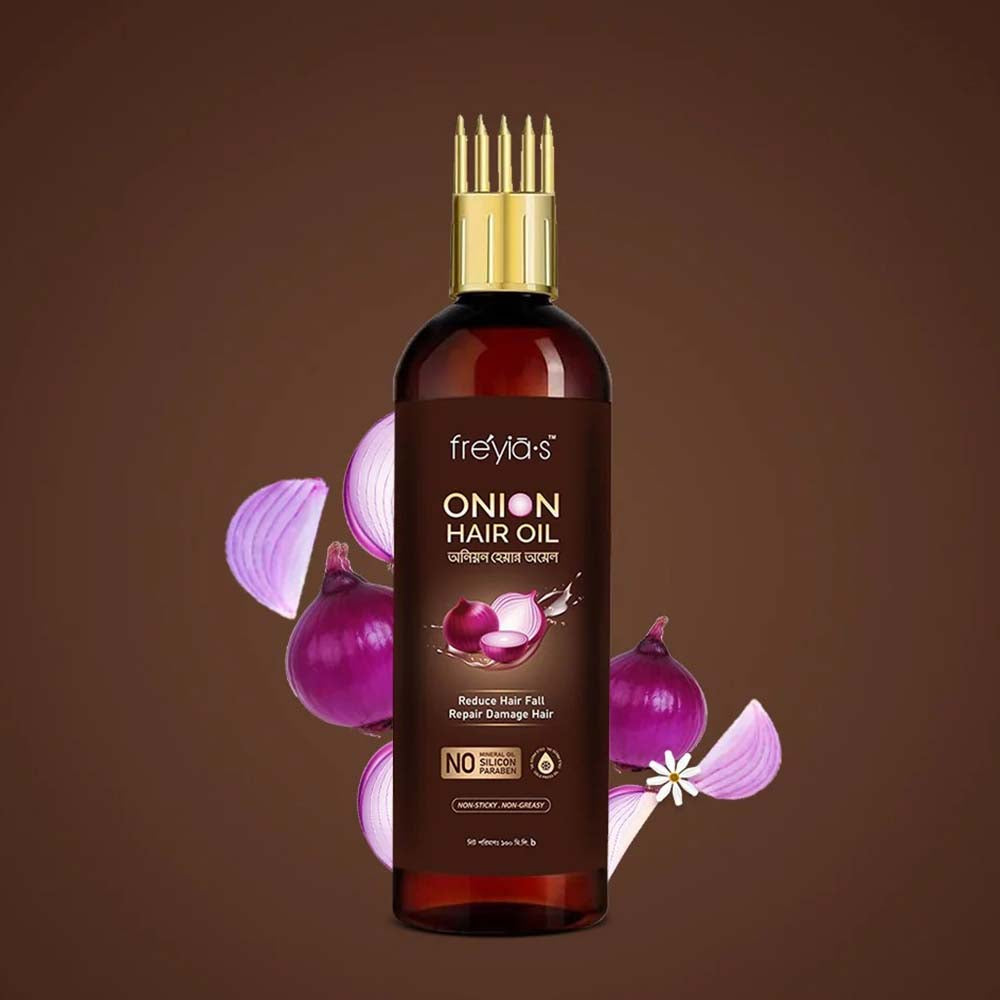 Freyias Onion Hair Oil (120ml)