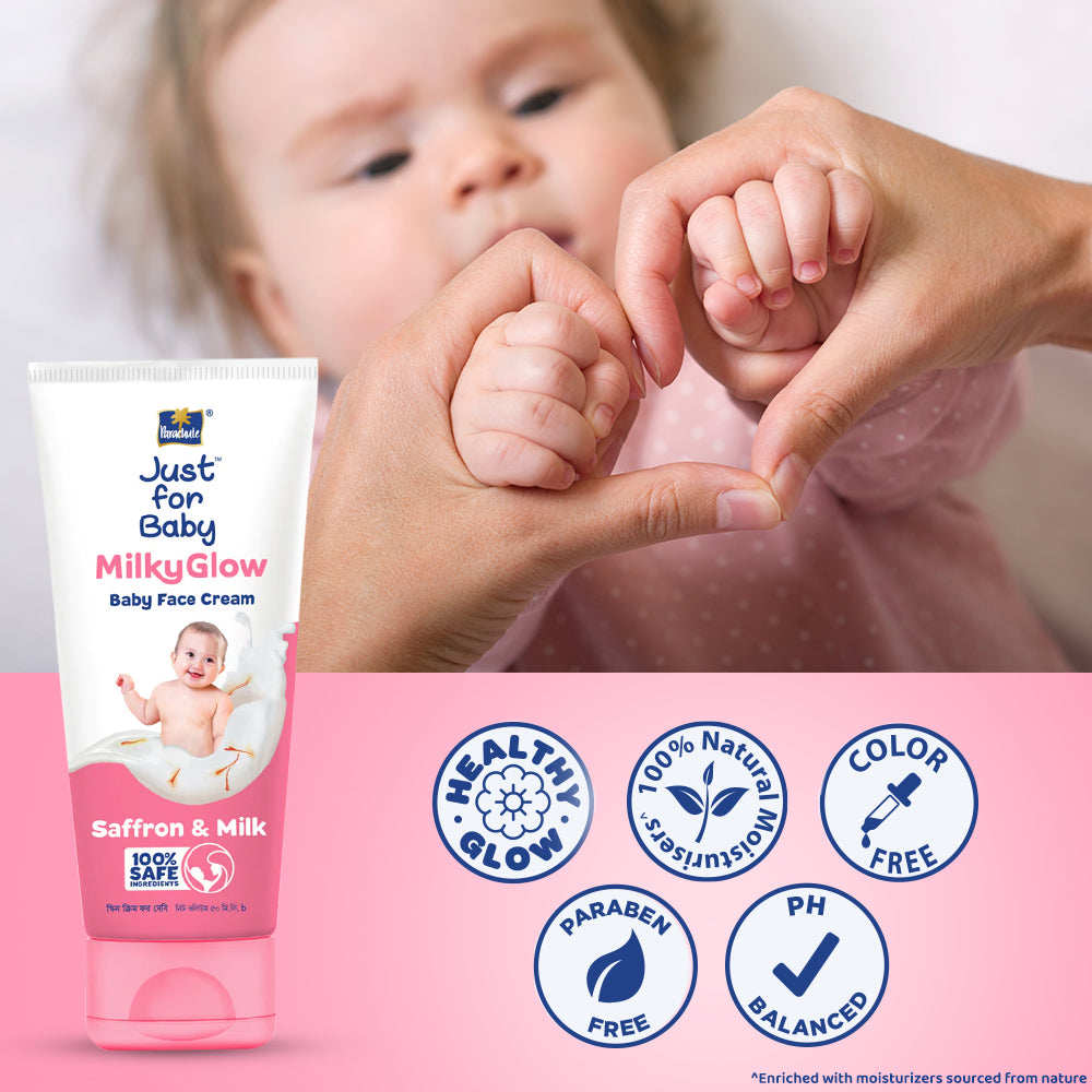 Parachute Just for Baby Milky Glow Face Cream