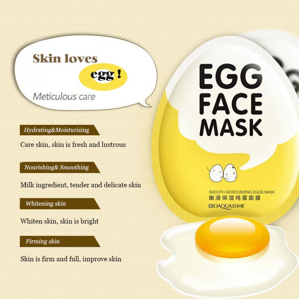 BIOAQUA Egg Face Mask - 25gm