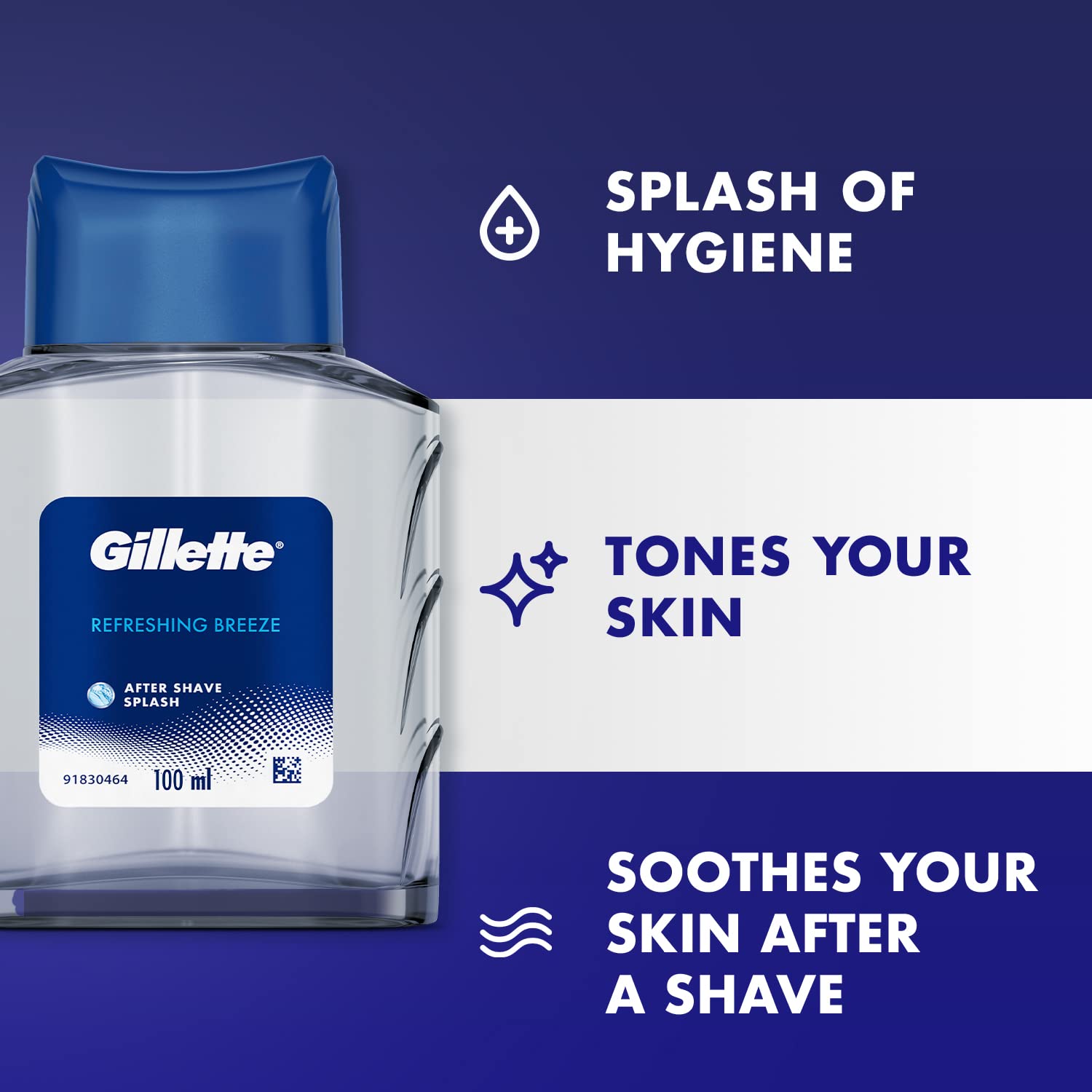 Gillette After Shave Splash Refreshing Breeze (100ml)