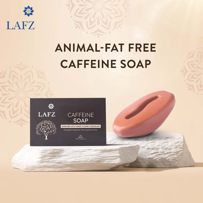 Lafz Caffeine Soap (100gm) - Pack of 02 (India)