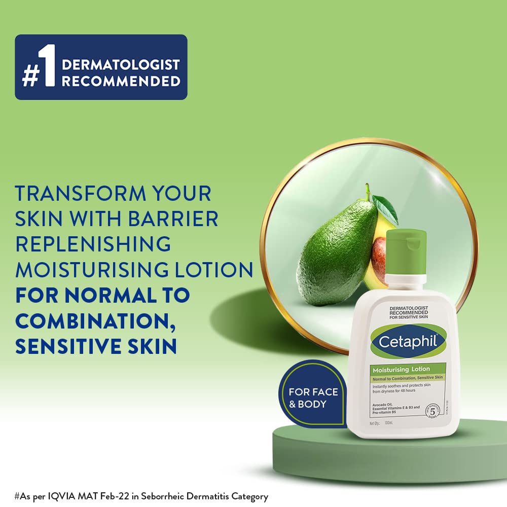 Cetaphil Moisturizing Lotion for Normal to Combination Sensitive Skin