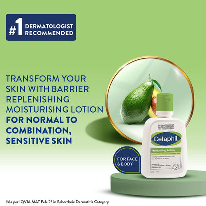 Cetaphil Moisturizing Lotion for Normal to Combination Sensitive Skin