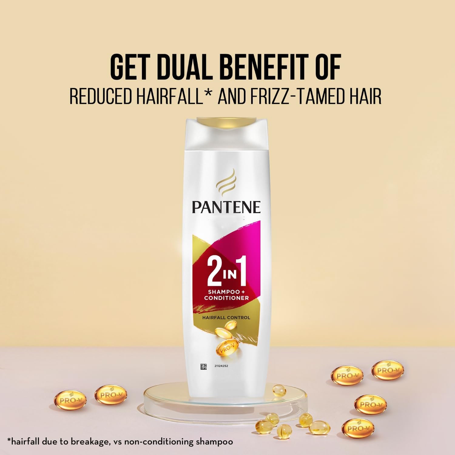 Pantene Advanced Hairfall Solution 2in1 Anti-Hairfall Shampoo and Conditioner for Women