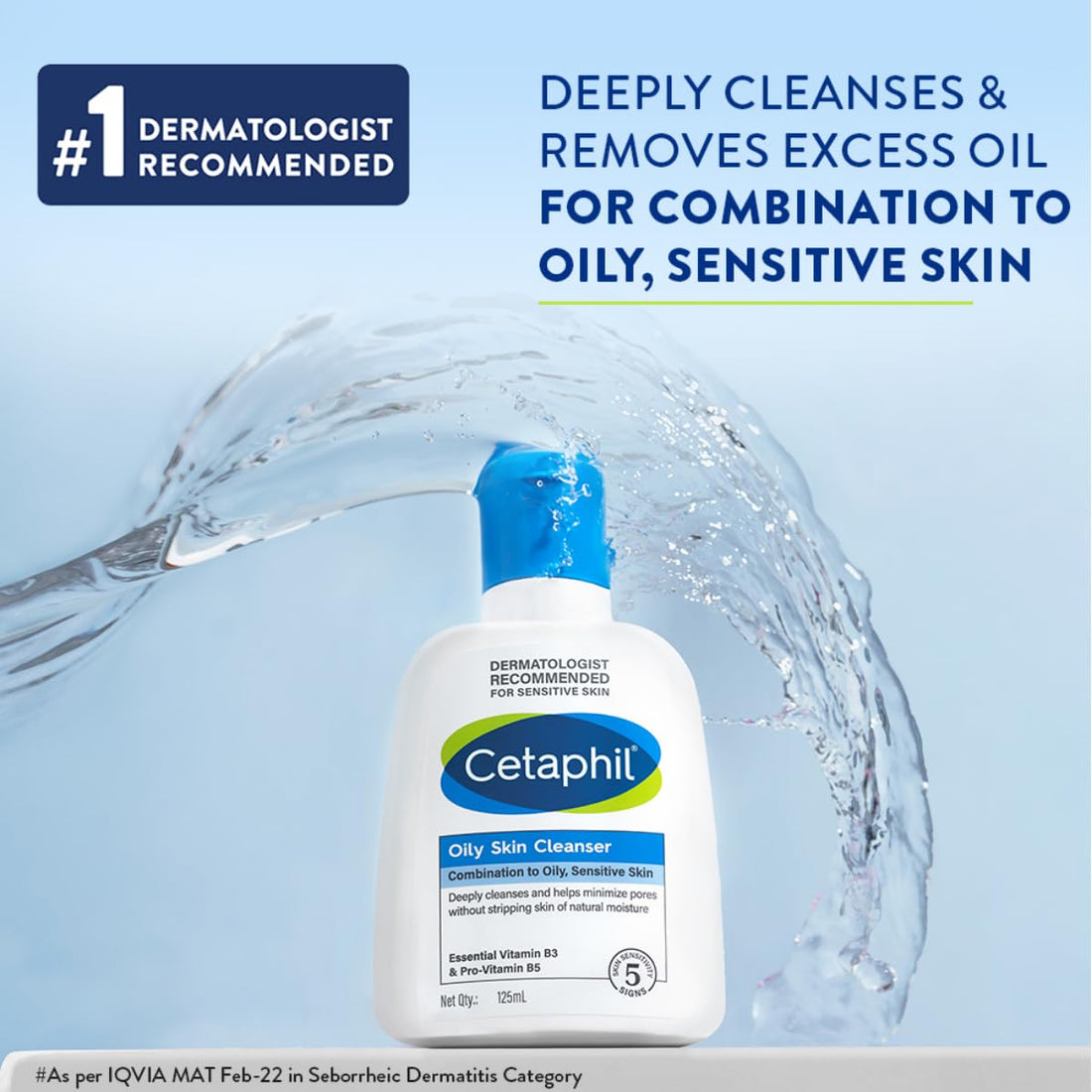 Cetaphil Oily Skin Cleanser (125ml)