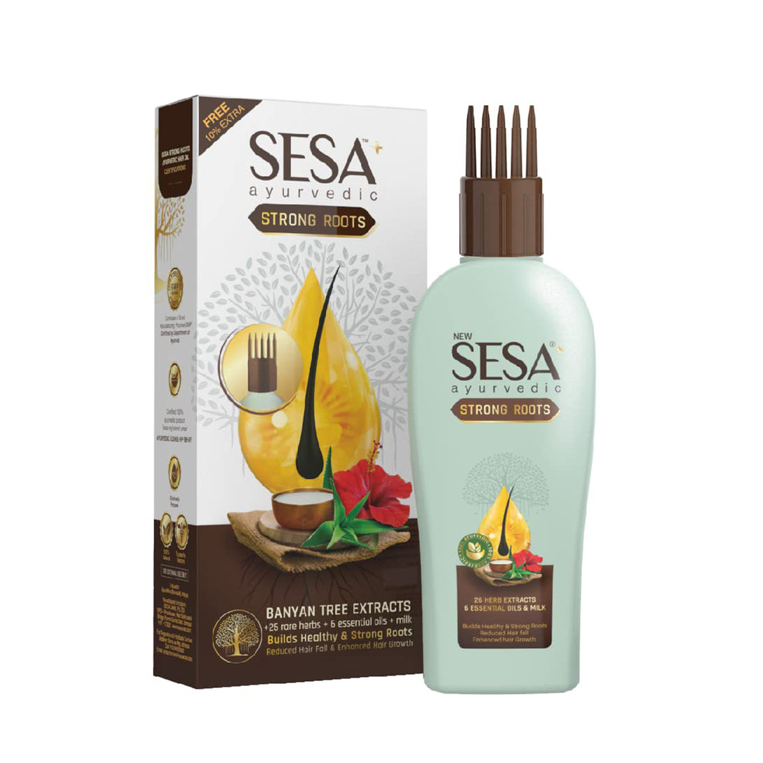 SESA Strong Roots Herbal Hair Oil (110ml)