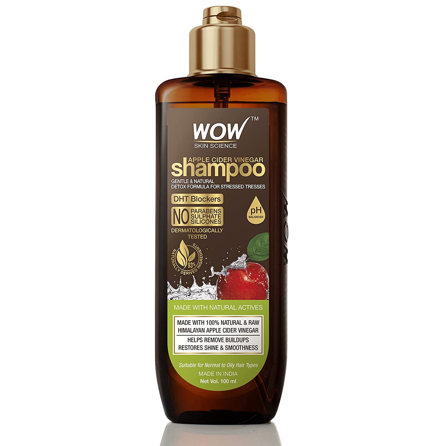 Wow Skin Science Apple Cider Vinegar Shampoo