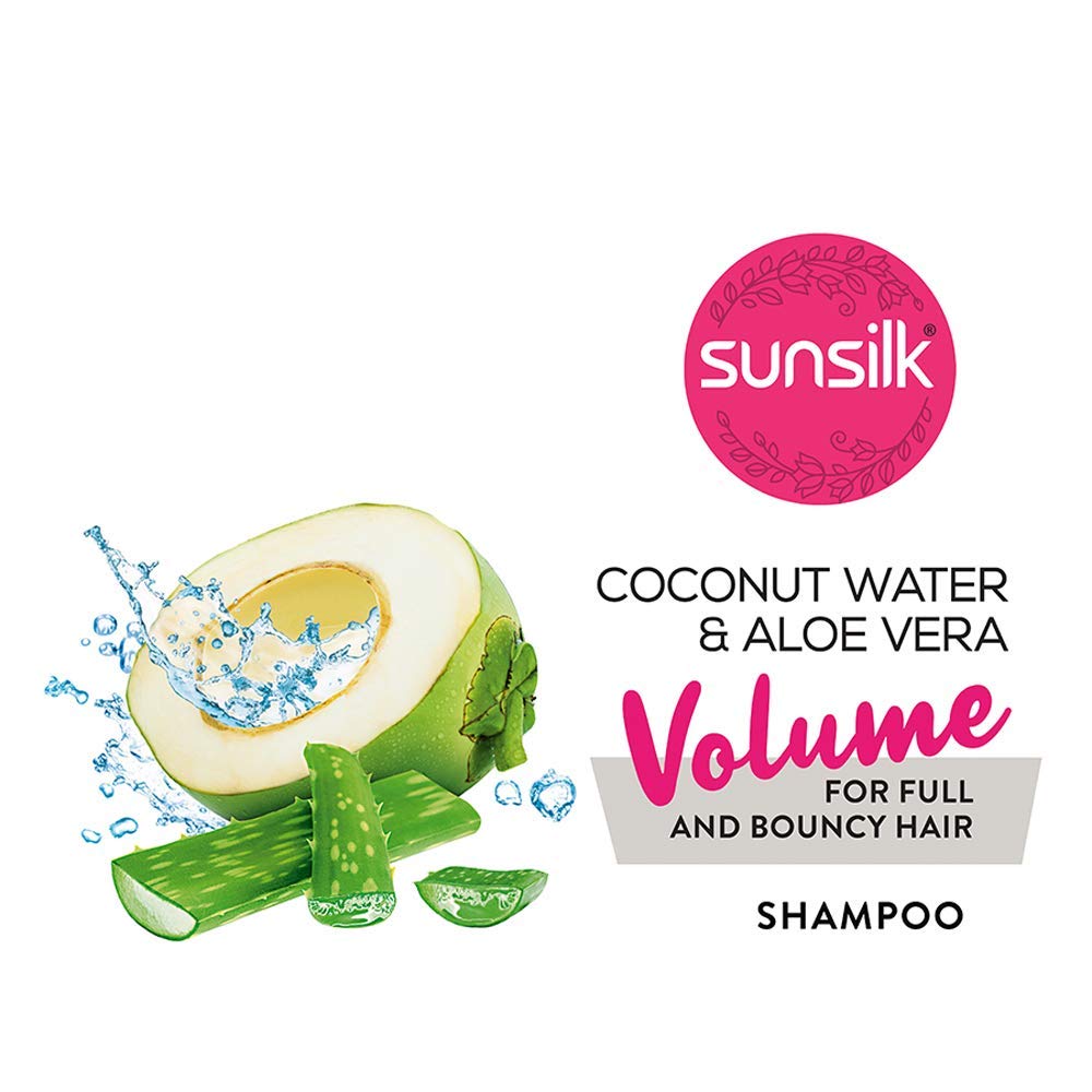 Sunsilk Coconut Water &amp; Aloe Vera Volume Hair Shampoo