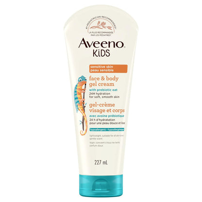 Aveeno Kids Face and Body Gel Cream (227gm)