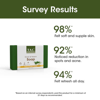 TAC - The Ayurveda Co. Eladi and Neem Soap (100gm)