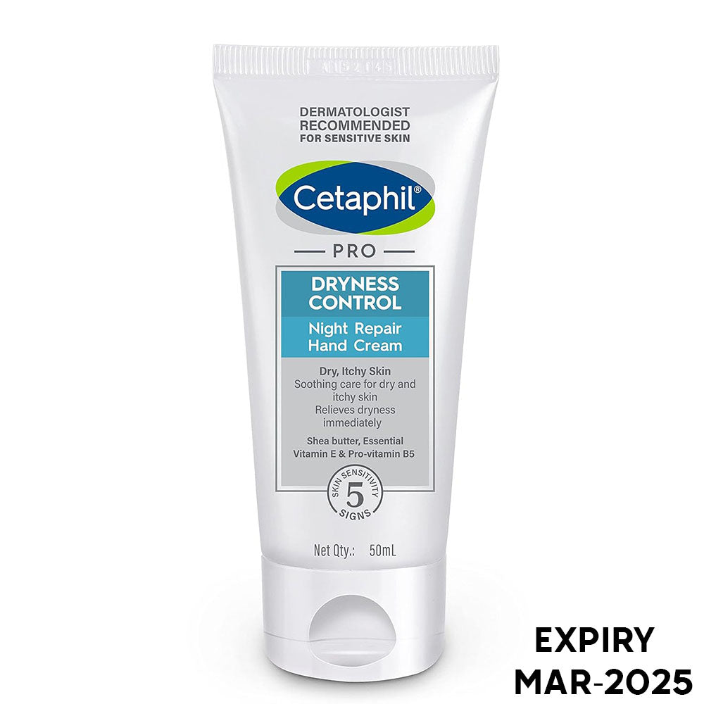 Cetaphil Pro Dryness Control Night Repair Hand Cream (50ml)