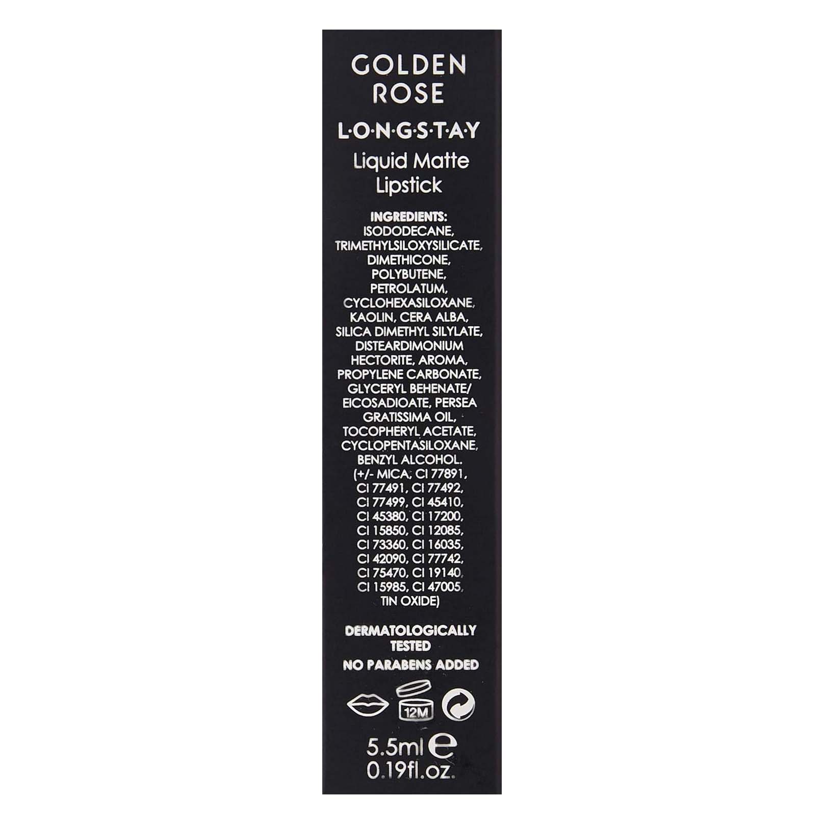 Golden Rose Longstay Liquid Matte Lipstick (5.5ml)