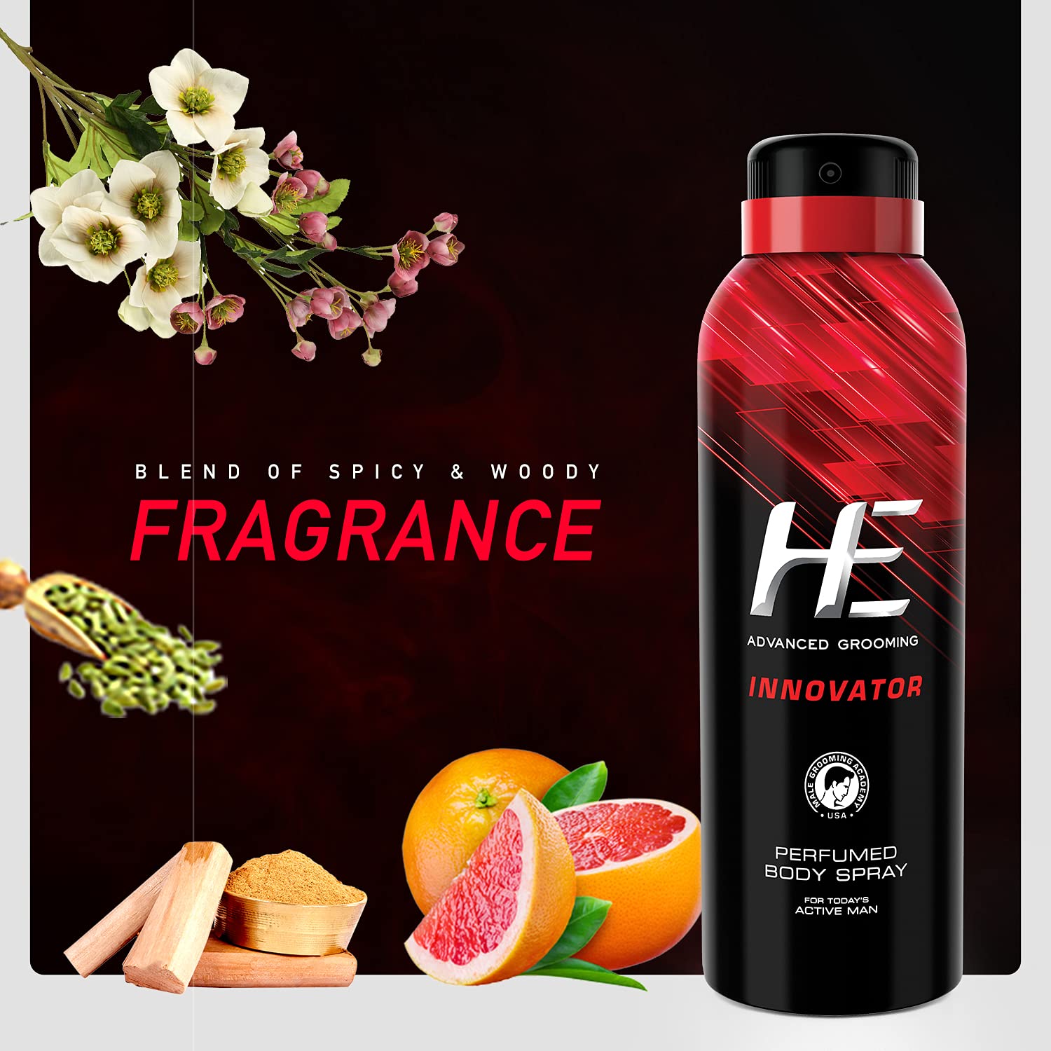 HE Advance Grooming Perfume Body Spray - Innovator (150ml)