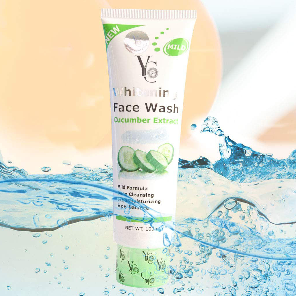 YC Whitening Face Wash with Cucumber Extracts (100ml)