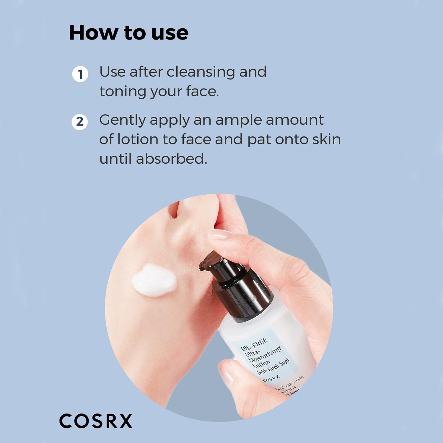 COSRX Oil Free Moisturizing Lotion with Birch Sap (100ml)