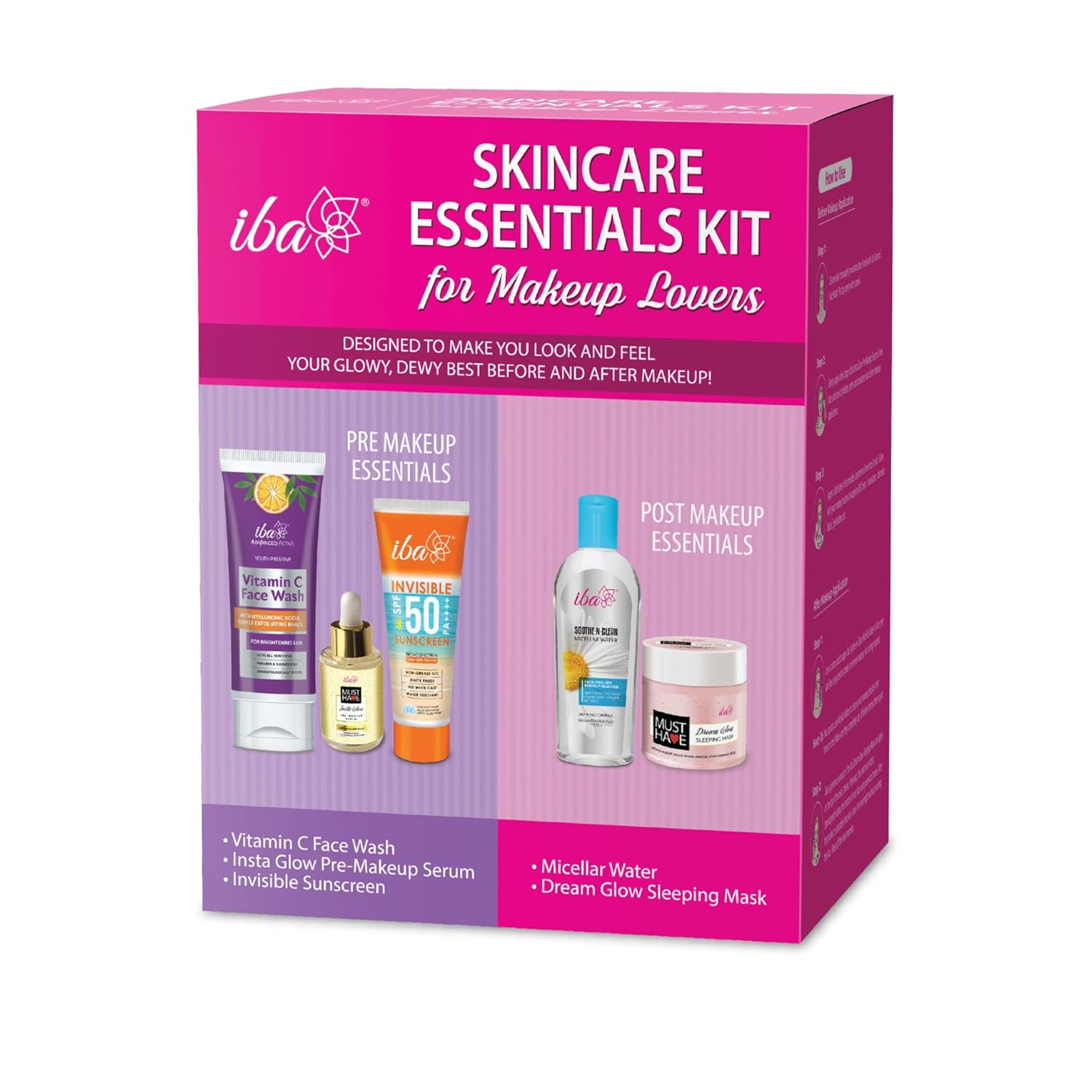 Iba Skincare Essentials Kit for Makeup Lovers